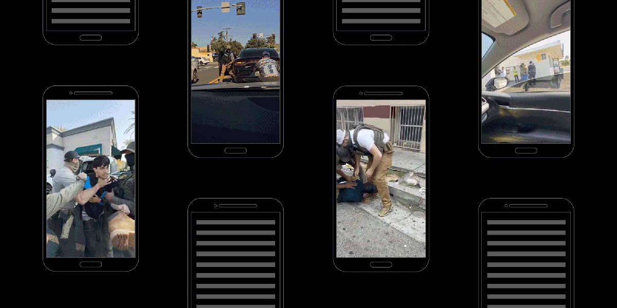 Documenting Brutal ICE Tactics in LA Immigration Raids