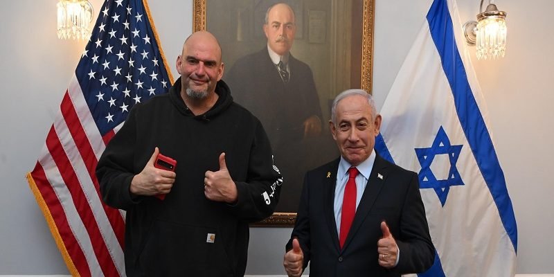 Israel Votes to Make Apartheid Official. Fetterman Doesn’t Care.