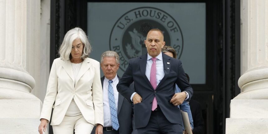 Top Democrats Keep Quiet on ICE Funding Boost in Trump’s Budget Bill