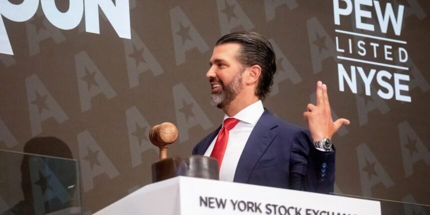 Trump Jr.’s Drone Ventures Could Make a Killing Thanks to Dad’s Big Beautiful Budget