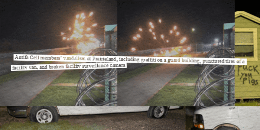 Prairieland Anti-ICE Protesters Convicted of Terrorism for Wearing All Black