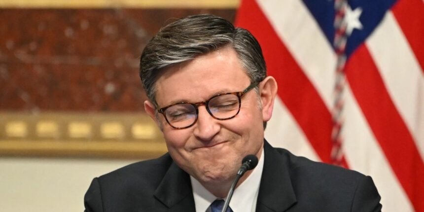 Mike Johnson’s Weird Crypto Deal to Pass Domestic Spy Law