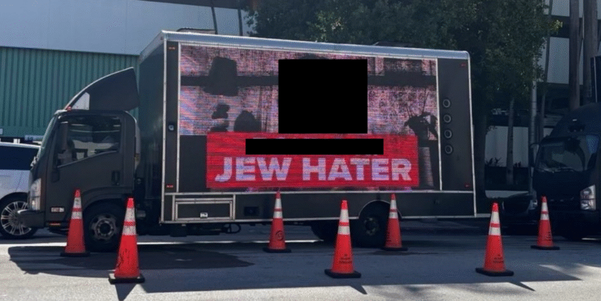 Miami Beach Official Hired Truck Calling JVP Activists “Jew Hater”